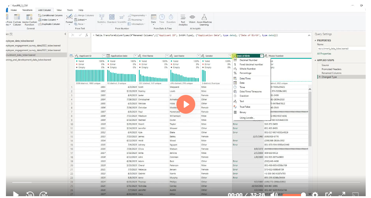 Etap 3: Power BI i AI w pracy analityka